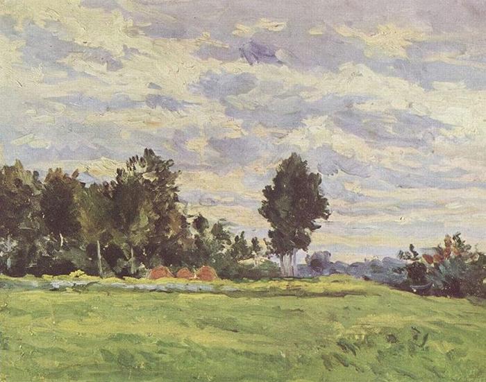 Paul Cezanne Landschaft in der Ile de France